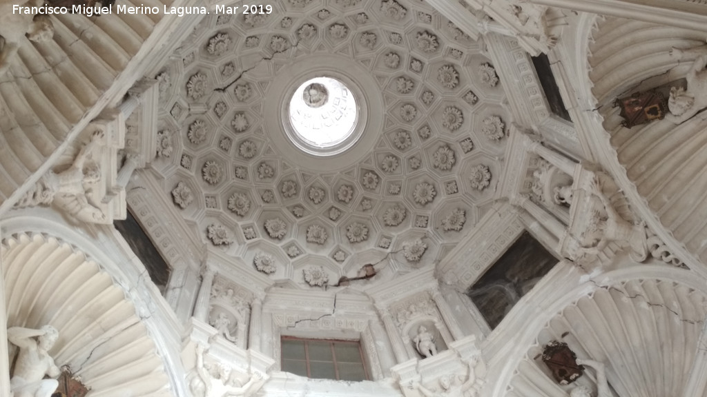 Palacio Episcopal - Palacio Episcopal. Cúpula de la escalera