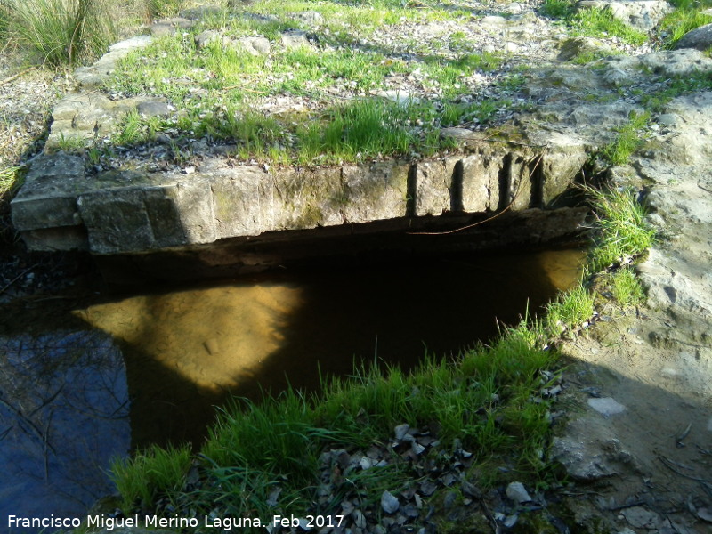 Puente del Molino de las Aceñas I - Puente del Molino de las Aceñas I. Parte destruida