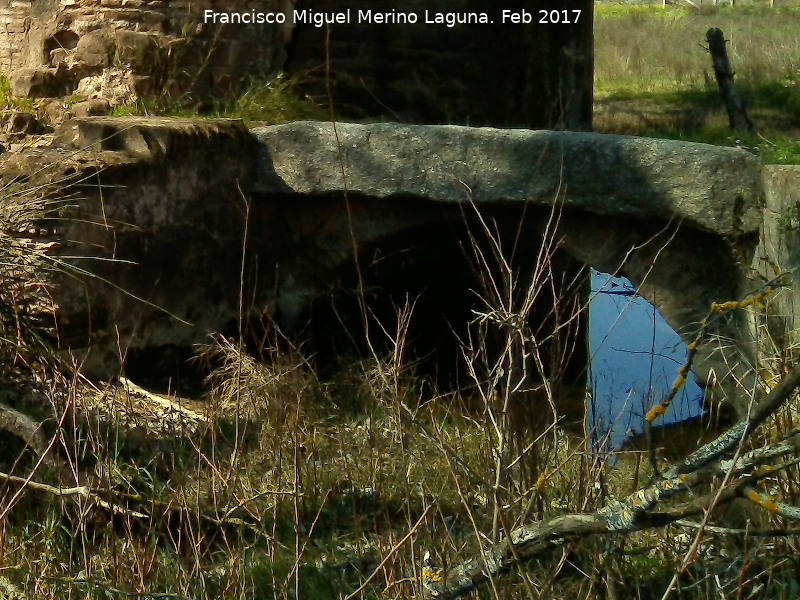 Puente del Molino de las Aceñas I - Puente del Molino de las Aceñas I. Parte final del puente