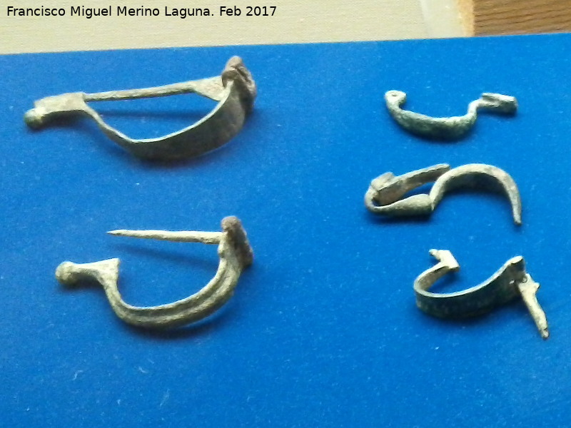 Museo Arqueológico Ciudad de Arjona - Museo Arqueológico Ciudad de Arjona. Fíbulas