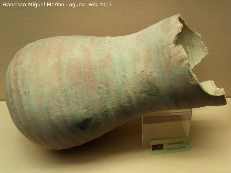 Museo Arqueológico Ciudad de Arjona - Museo Arqueológico Ciudad de Arjona. Canjilón de noria hispanomusulman