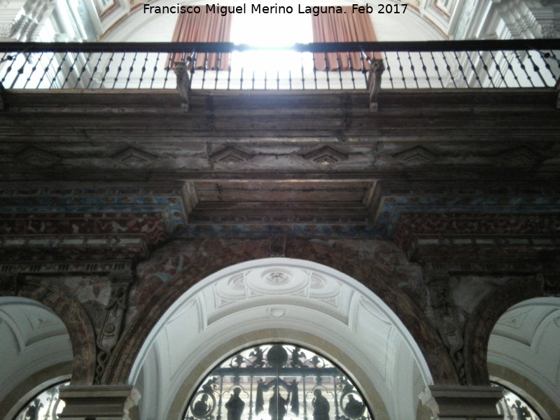 Hospital de Santiago. Capilla - Hospital de Santiago. Capilla. Decoracin del coro