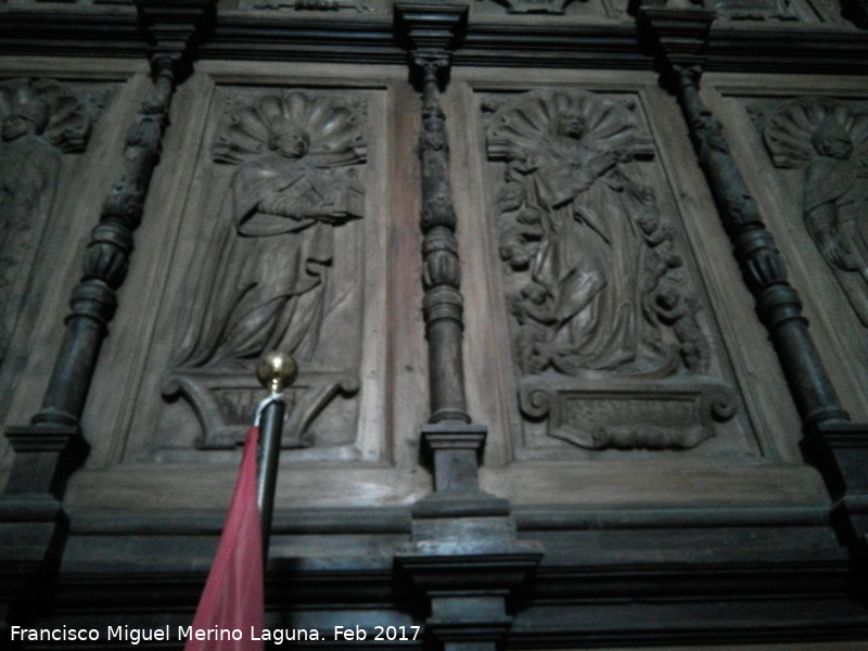 Hospital de Santiago. Capilla - Hospital de Santiago. Capilla. ¿San Ambrosio - Jesús?