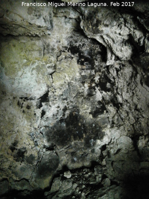 Cuevas de la Cañavera - Cuevas de la Cañavera. Hollín