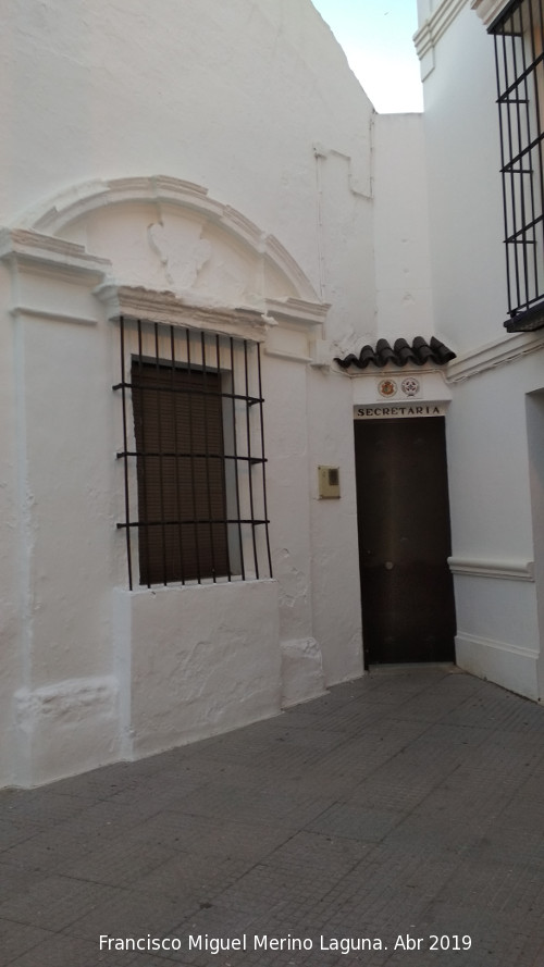 Ermita de la Misericordia - Ermita de la Misericordia. Ventana y puerta de la secretaría