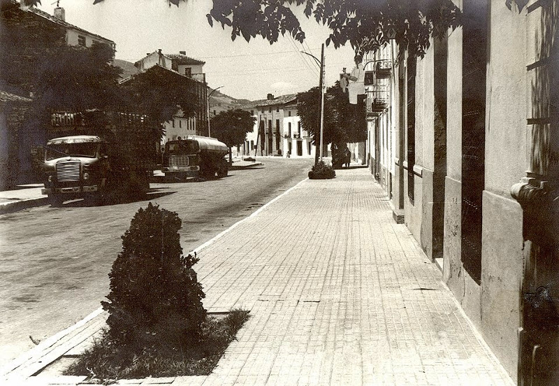Puente de Génave - Puente de Génave. Foto antigua