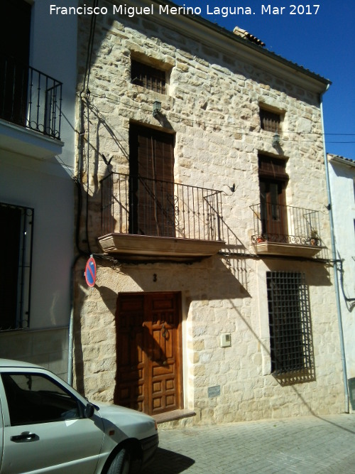 Casa de la Calle Las Parras nº 3 - Casa de la Calle Las Parras nº 3. Fachada