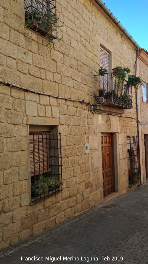Casa de la Calle Las Parras nº 33 - Casa de la Calle Las Parras nº 33. Fachada