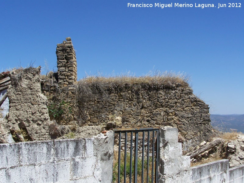 Muralla de Sabiote - Muralla de Sabiote. Muralla Norte intramuros