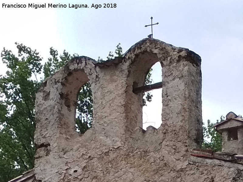 Iglesia de las Casicas del Río Segura - Iglesia de las Casicas del Río Segura. Espadaña