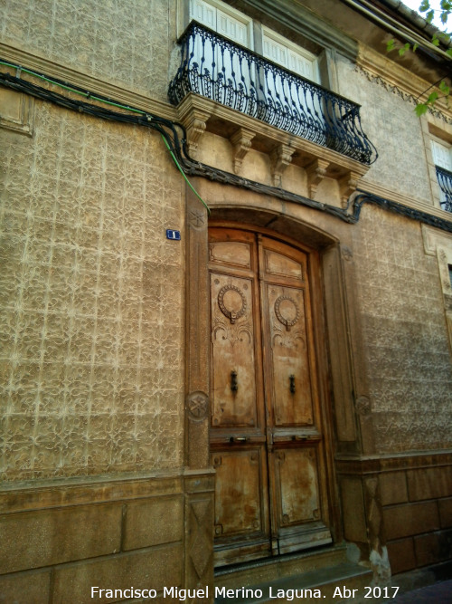 Casa del Paseo nº 1 - Casa del Paseo nº 1. 