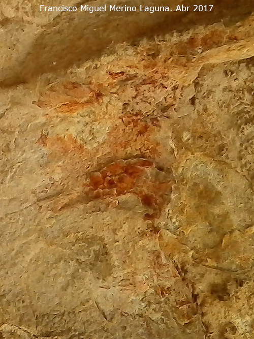 Pinturas rupestres del Abrigo de Aznaitín de Torres V - Pinturas rupestres del Abrigo de Aznaitín de Torres V. Puntos