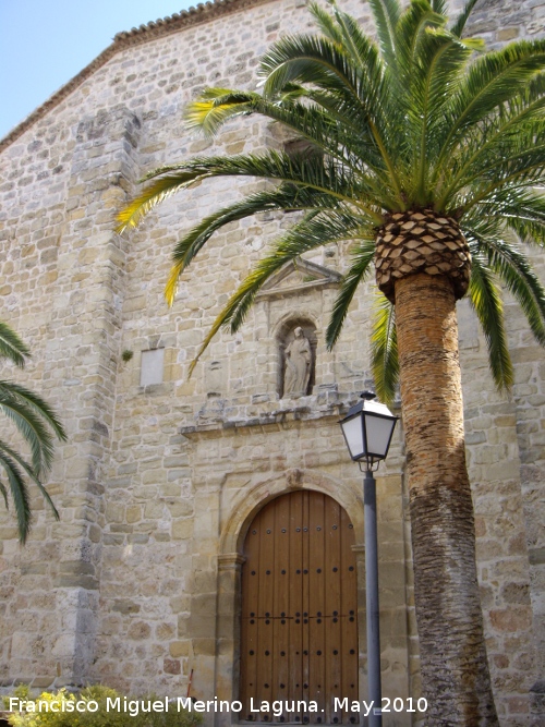 Iglesia de San Bartolomé - Iglesia de San Bartolomé. Fachada a los pies del templo