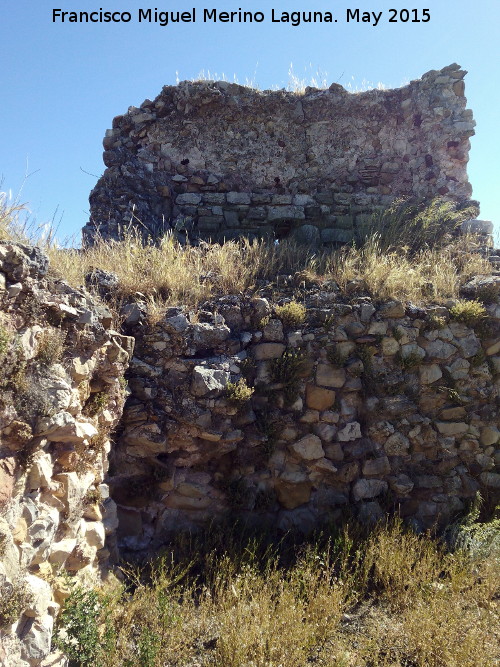Castillo del Berrueco - Castillo del Berrueco. Torreón rectangular