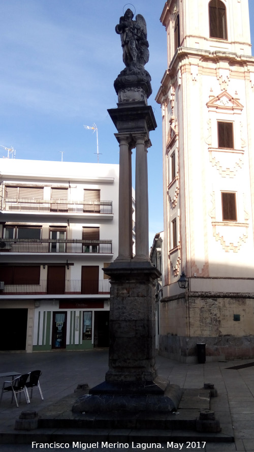 Triunfo de San Rafael de la Plaza de la Compañía - Triunfo de San Rafael de la Plaza de la Compañía. 