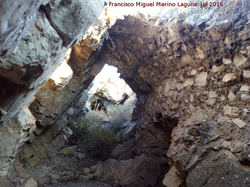 Yacimiento Cerro Largo - Yacimiento Cerro Largo. Bveda medieval