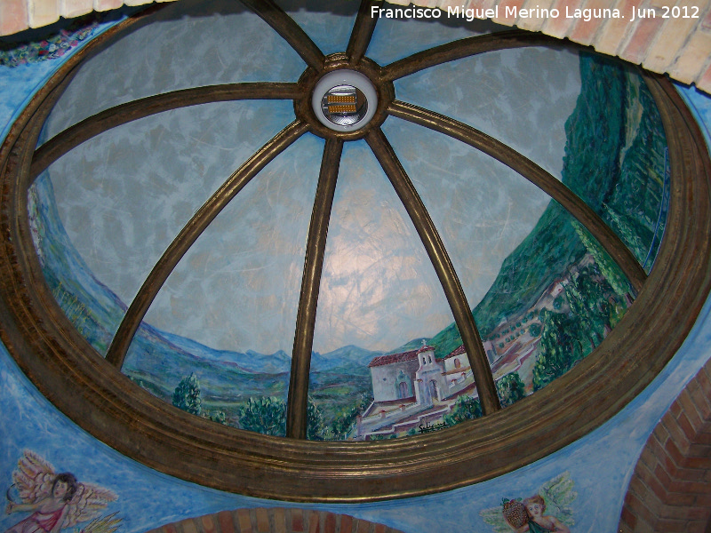 Ermita de Santa Ana - Ermita de Santa Ana. Frescos de la cúpula del Camarín