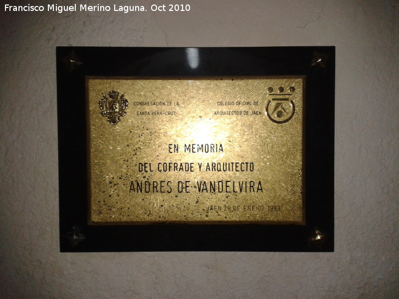 Andrés de Vandelvira - Andrés de Vandelvira. Su tumba en la Iglesia de San Ildefonso