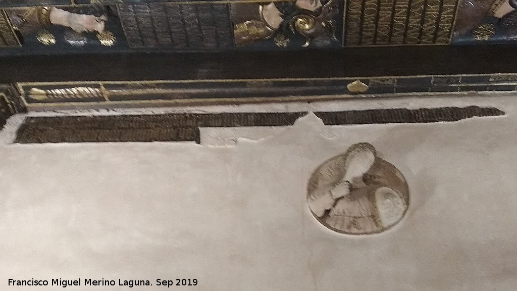 Casa de los Tiros - Casa de los Tiros. Restos de inscripcin