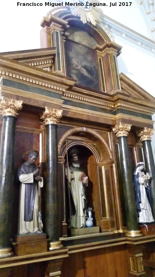Convento de la Piedad - Convento de la Piedad. Retablo lateral