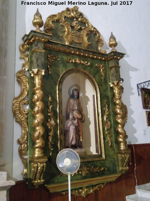 Convento de la Piedad - Convento de la Piedad. Retablo de San José