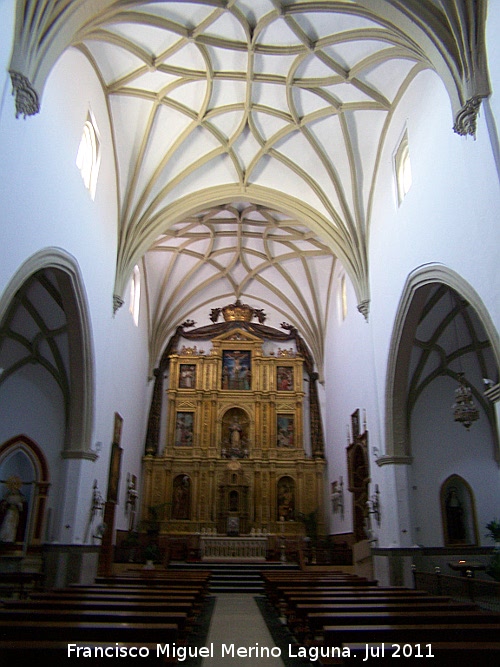 Iglesia de Santa María - Iglesia de Santa María. Interior