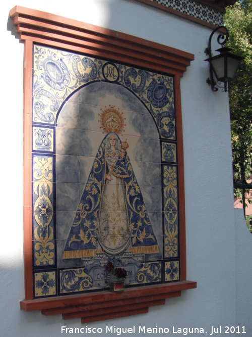 Ermita de San Roque - Ermita de San Roque. Virgen de la Consolación
