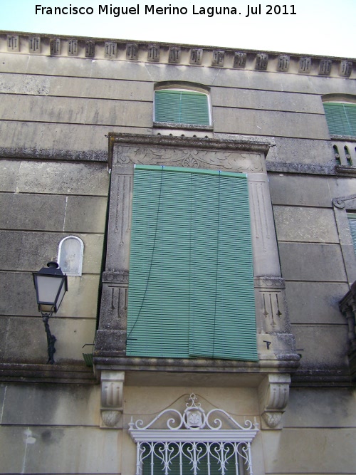 Casa de la Calle San Pedro nº 1 - Casa de la Calle San Pedro nº 1. Balcón