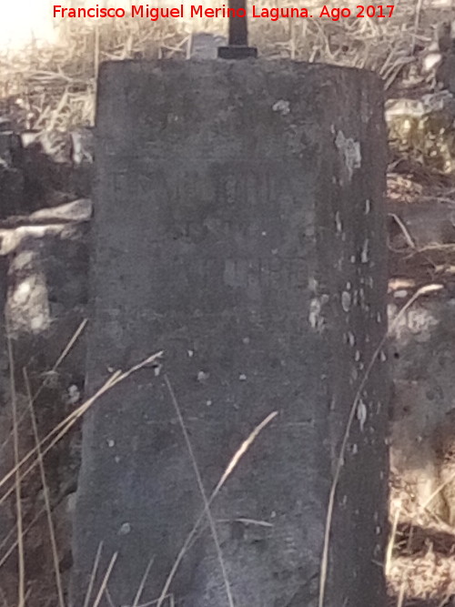 Vía Crucis de Alcaudete - Vía Crucis de Alcaudete. Pedestal