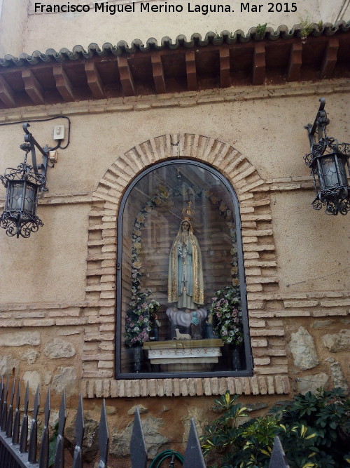 Hornacina de la Virgen de Fátima - Hornacina de la Virgen de Fátima. 