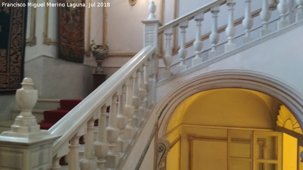 Balaustrada - Balaustrada. Palacio de los Cobaleda Nicuesa - Jaén