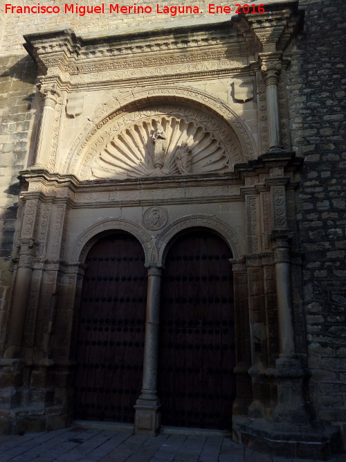 Iglesia de Santa María La Mayor - Iglesia de Santa María La Mayor. Portada