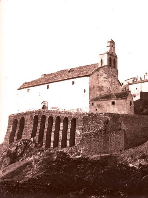 Iglesia de Santo Domingo de Guzmán - Iglesia de Santo Domingo de Guzmán. Foto antigua