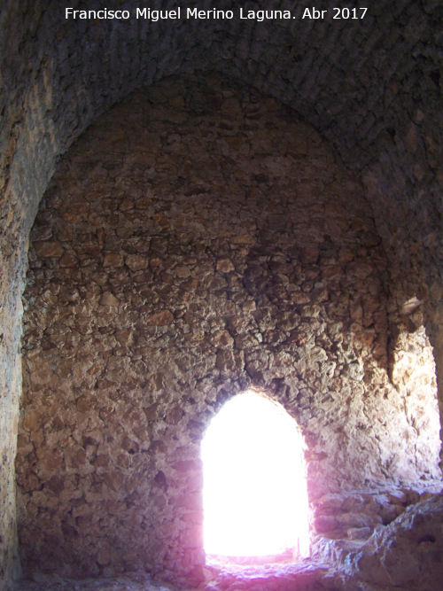 Castillo de Torres - Castillo de Torres. Habitáculo de la segunda planta