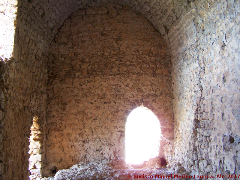 Castillo de Torres - Castillo de Torres. Habitáculo de la segunda planta