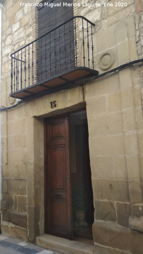 Casa de la Calle Cubillo n� 15 - Casa de la Calle Cubillo n� 15. Portada