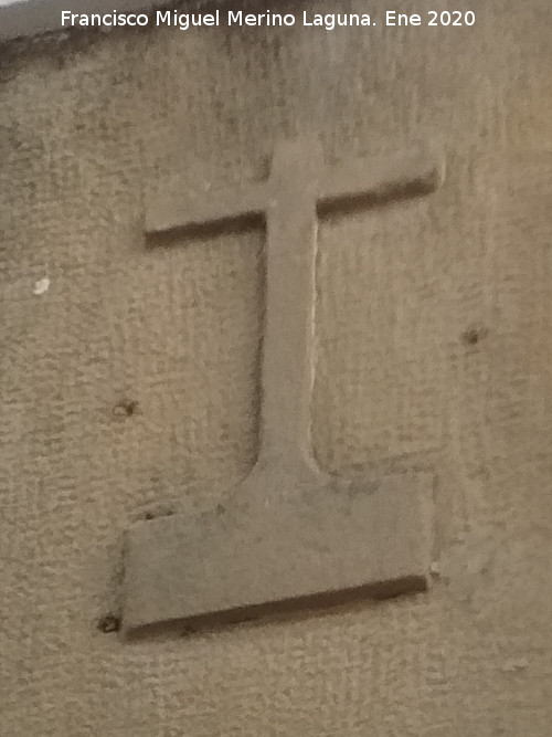 Casa de la Calle Nueva del Rojo n� 24 - Casa de la Calle Nueva del Rojo n� 24. Cruz