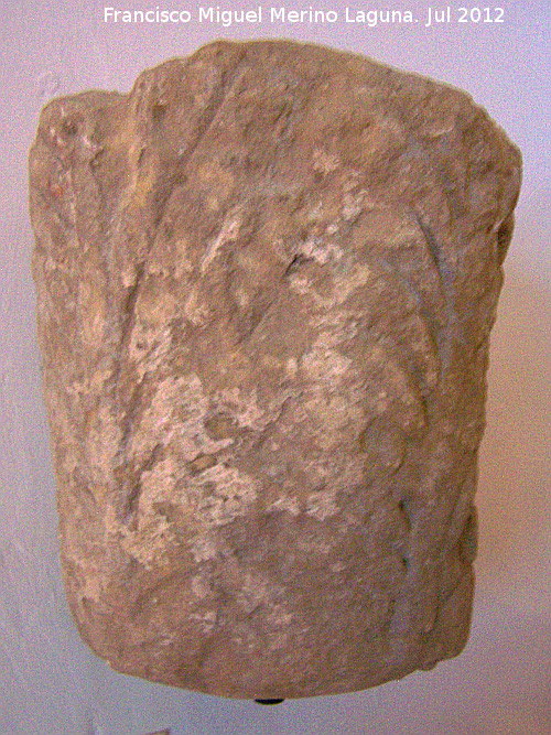Historia de Úbeda - Historia de Úbeda. Capitel visigodo. Museo arqueológico de Úbeda