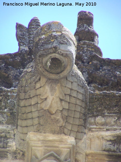 Casa de Las Torres - Casa de Las Torres. Gárgola central izquierda