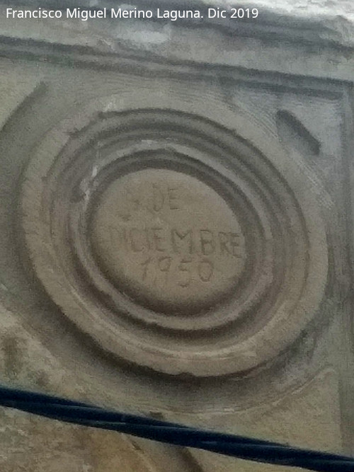 Casa de la Calle Pedraza n� 33 - Casa de la Calle Pedraza n� 33. 1950