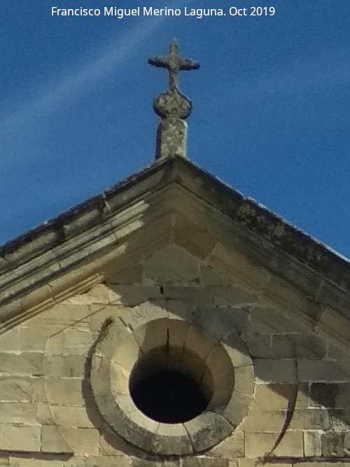 Convento de la Concepción de Carmelitas Descalzas - Convento de la Concepción de Carmelitas Descalzas. Cruz y óculo