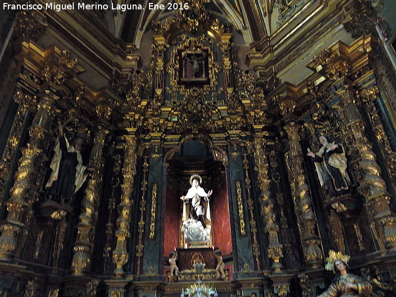 Oratorio de San Juan de la Cruz - Oratorio de San Juan de la Cruz. Retablo