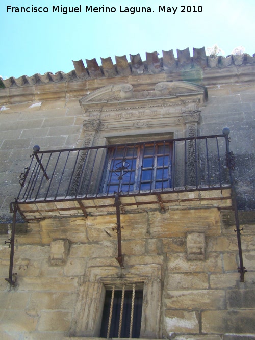 Palacio de los Medinilla - Palacio de los Medinilla. Balcón