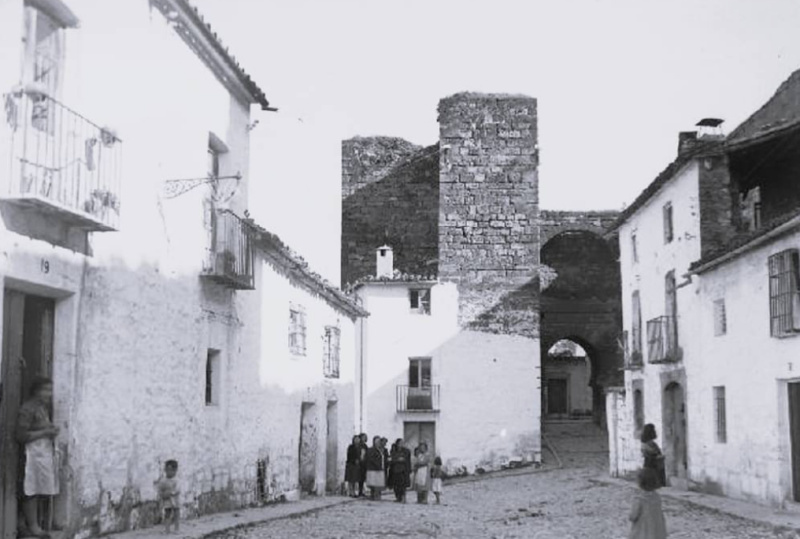 Puerta del Losal - Puerta del Losal. Foto antigua