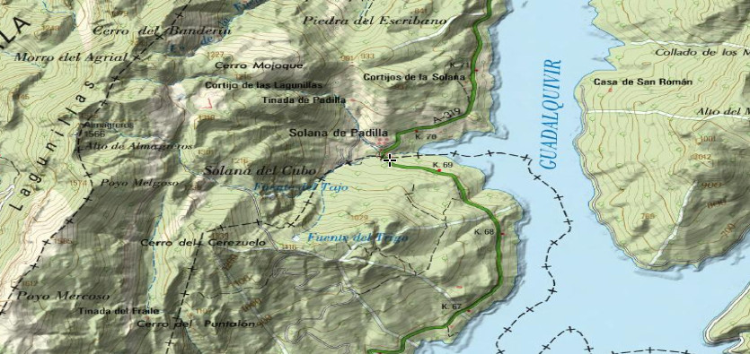 Área recreativa El Cerezuelo - Área recreativa El Cerezuelo. Mapa