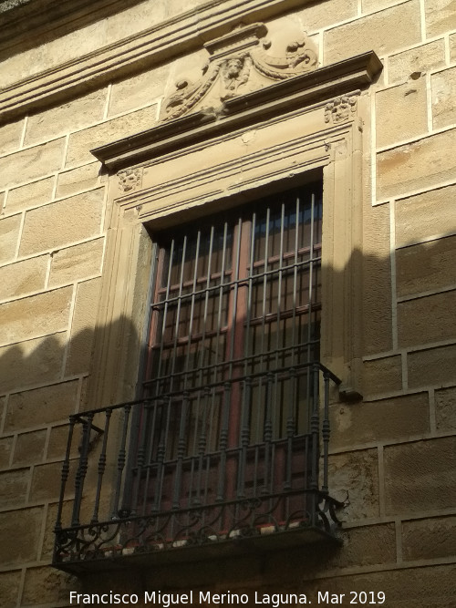 Palacio de Juan Vázquez de Molina - Palacio de Juan Vázquez de Molina. Balcón lateral izquierdo II