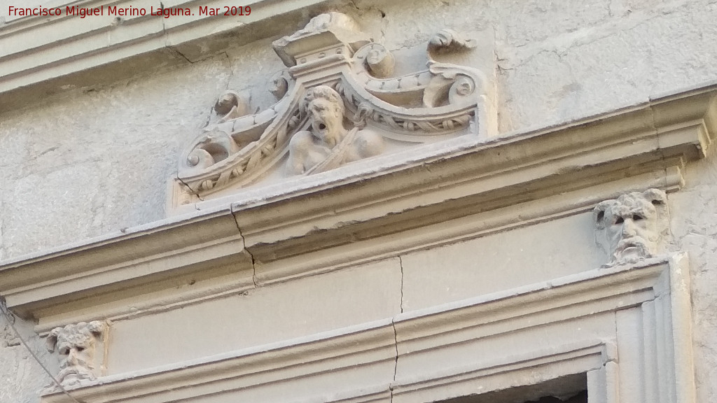 Palacio de Juan Vázquez de Molina - Palacio de Juan Vázquez de Molina. Detalle