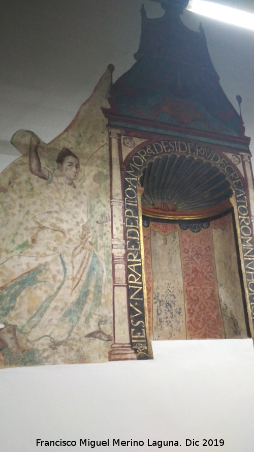 Palacio de Juan V�zquez de Molina - Palacio de Juan V�zquez de Molina. Pintura mural
