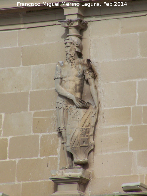 Palacio de Juan Vázquez de Molina - Palacio de Juan Vázquez de Molina. Atlante en la posición II