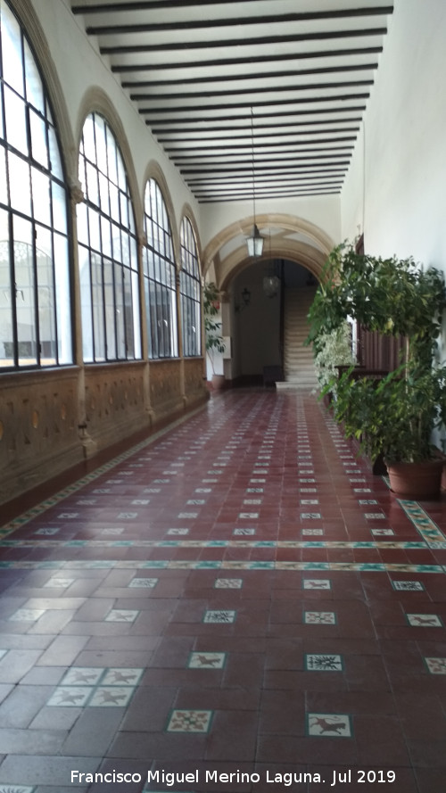 Palacio de Juan Vázquez de Molina - Palacio de Juan Vázquez de Molina. Galería alta